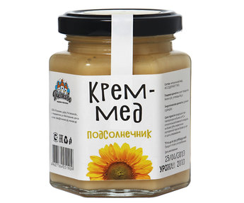 Крем мёд  подсолнечник 250гр